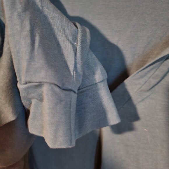 New Choice (Amazon) 3/4 Sleeve Collared Popover Blouse SZ 3X - Picture 2 of 4